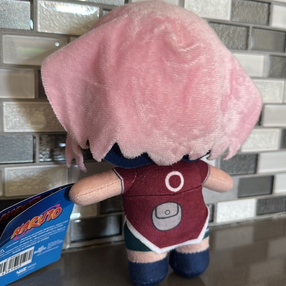 Naruto SAKURA HARUNO Plush Doll Figure / Kawaii / 8” / Limited Edition BRAND NEW - Picture 9 of 15